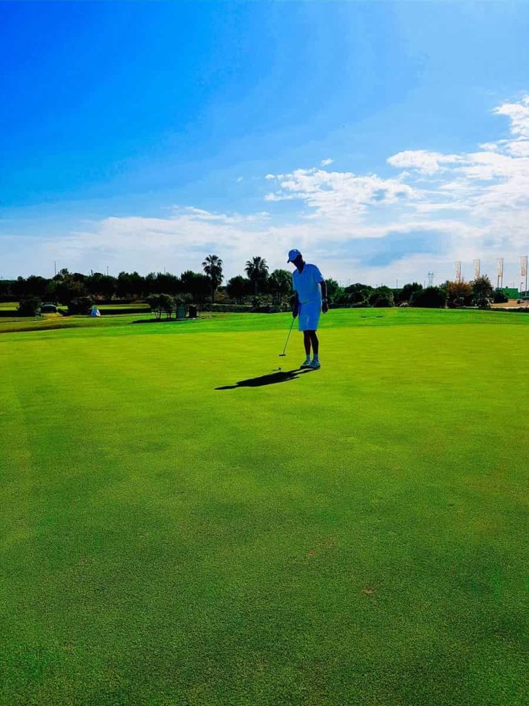 17th green in Lo Romero Golf